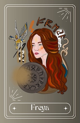 Free oracle pick a card Goddess Freya Goddess oracle