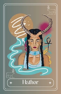 Göttin Hathor Orakel Göttin Hathor Orakelkarte Orakel der Göttinnen