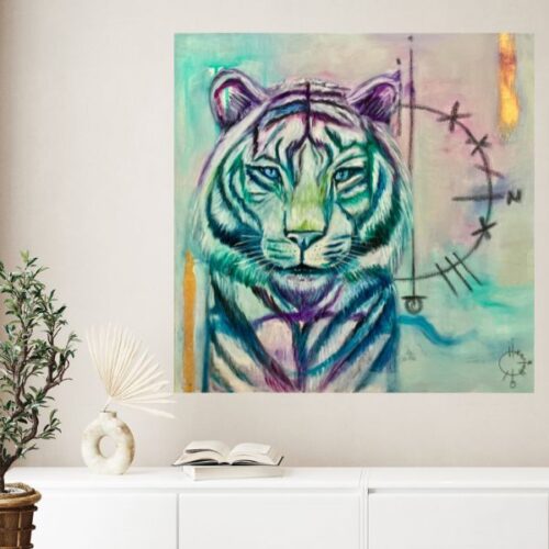 Weißer Tiger Selbsterkenntnis Sigil