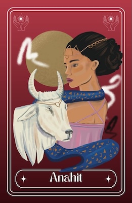 Göttinnen Orakel Orakelkarte ziehen Anahit