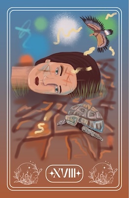 Himmel und Erde Orakelkarte ziehen online