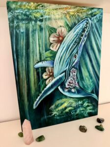 Krafttier Blauwal Rahnächte