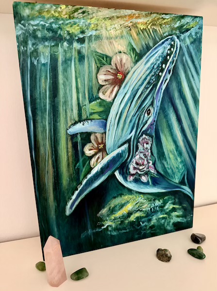 Krafttier Wal Krafttier Blauwal Rahnächte