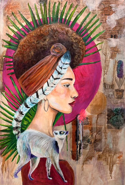 Tierportraits Limitless Meerkatze Langeweile