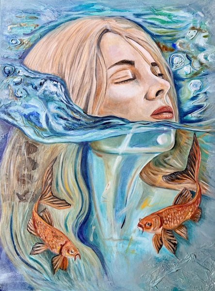 Element Oil painting shift element