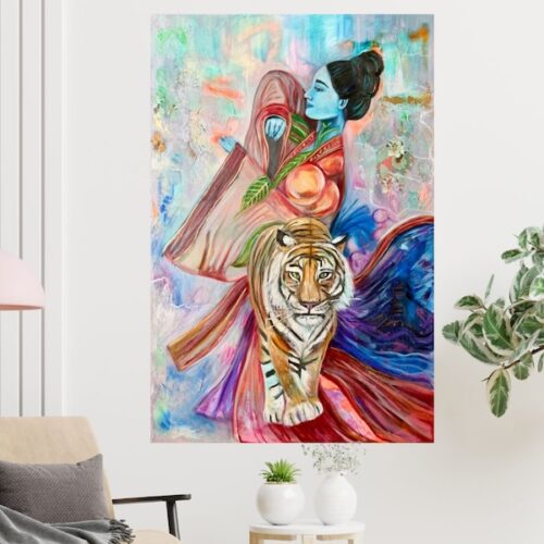 Goddess Xiwangmu Tiger